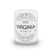 Virginia - Mug - Latitude & Longitude