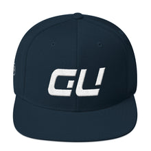 Guam - Flat Brim Hat - White Embroidery - GU - Many Hat Color Options Available