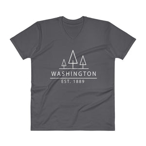 Washington - V-Neck T-Shirt - Established