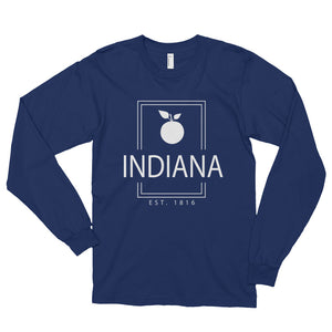 Indiana - Long sleeve t-shirt (unisex) - Established