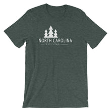 North Carolina - Short-Sleeve Unisex T-Shirt - Established