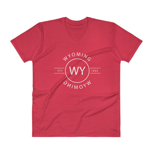 Wyoming - V-Neck T-Shirt - Reflections
