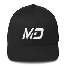 Maryland - Structured Twill Cap - White Embroidery - MD - Many Hat Color Options Available