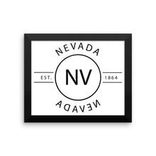 Nevada - Framed Print - Reflections