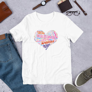 Arkansas - Social Distancing - Short-Sleeve Unisex T-Shirt