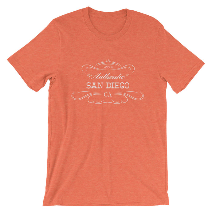 California - San Diego CA - Short-Sleeve Unisex T-Shirt - 