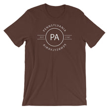 Pennsylvania - Short-Sleeve Unisex T-Shirt - Reflections