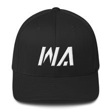 Washington - Structured Twill Cap - White Embroidery - WA - Many Hat Color Options Available