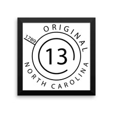 North Carolina - Framed Print - Original 13