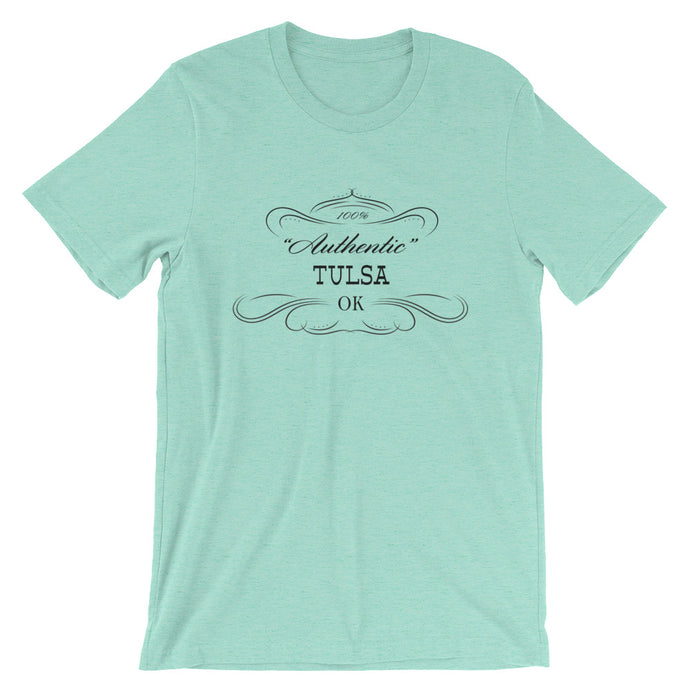 Oklahoma - Tulsa OK - Short-Sleeve Unisex T-Shirt - 