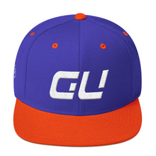 Guam - Flat Brim Hat - White Embroidery - GU - Many Hat Color Options Available