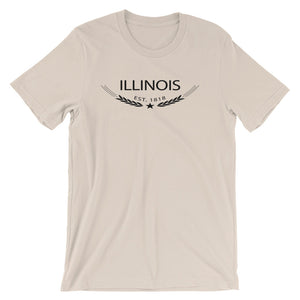 Illinois - Short-Sleeve Unisex T-Shirt - Established