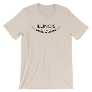 Illinois - Short-Sleeve Unisex T-Shirt - Established