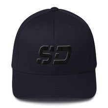 South Dakota - Structured Twill Cap - Black Embroidery - SD - Many Hat Color Options Available