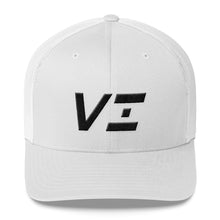 Virgin Islands - Mesh Back Trucker Cap - Black Embroidery - VI - Many Hat Color Options Available