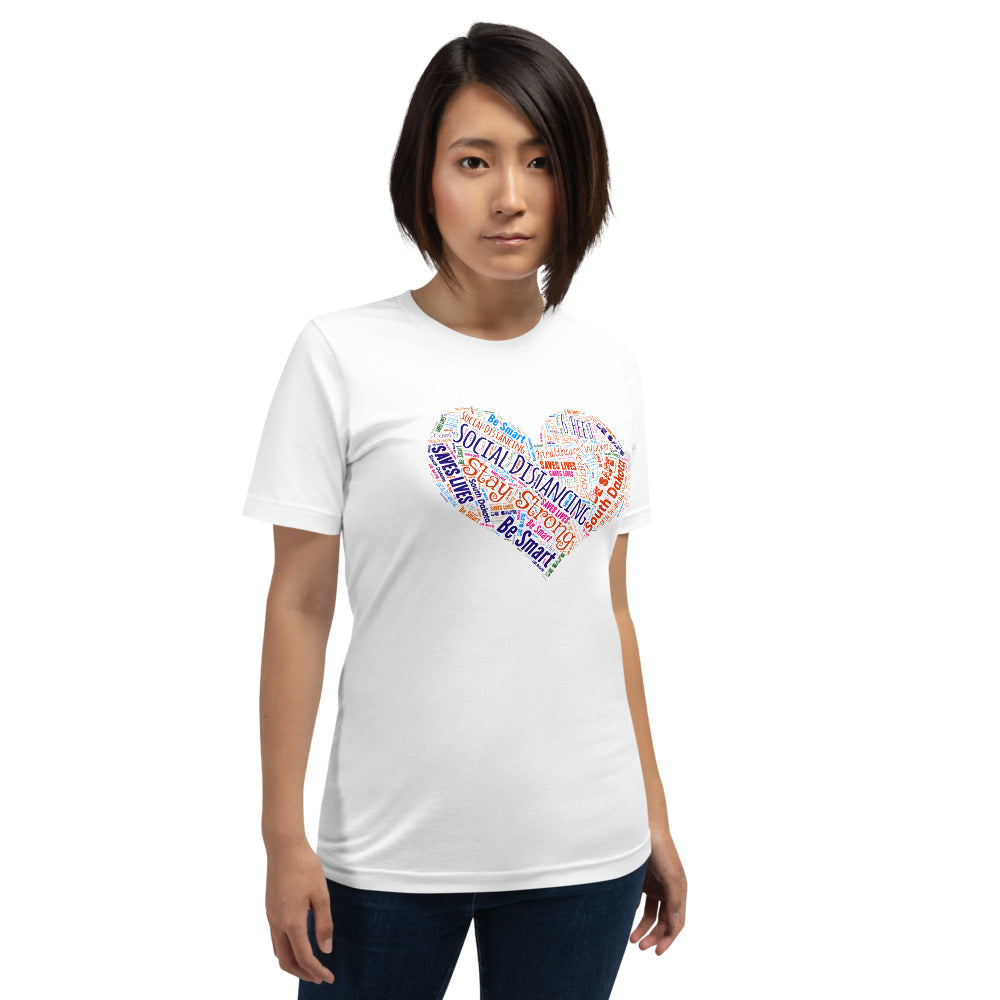 South Dakota - Social Distancing - Short-Sleeve Unisex T-Shirt
