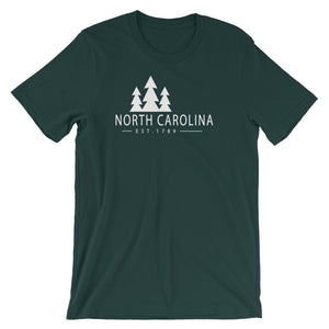 North Carolina - Short-Sleeve Unisex T-Shirt - Established