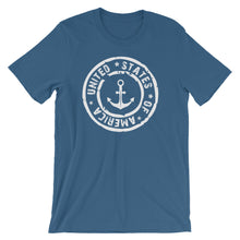 USA Designs - Short-Sleeve Unisex T-Shirt - Anchor