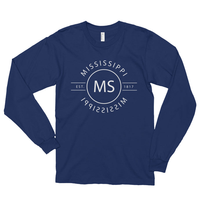 Mississippi - Long sleeve t-shirt (unisex) - Reflections