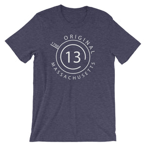 Massachusetts - Short-Sleeve Unisex T-Shirt - Original 13