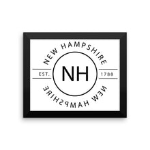 New Hampshire - Framed Print - Reflections