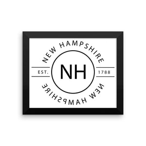 New Hampshire - Framed Print - Reflections