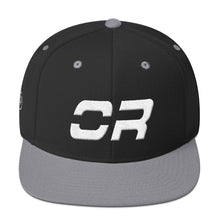 Oregon - Flat Brim Hat - White Embroidery - OR - Many Hat Color Options Available
