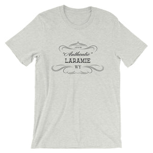 Wyoming - Laramie WY - Short-Sleeve Unisex T-Shirt - "Authentic"