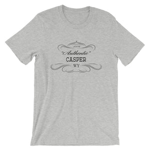 Wyoming - Casper WY - Short-Sleeve Unisex T-Shirt - "Authentic"
