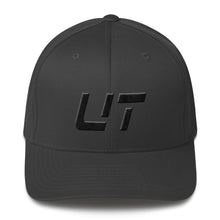 Utah - Structured Twill Cap - Black Embroidery - UT - Many Hat Color Options Available