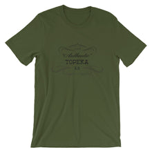 Kansas - Topeka KS - Short-Sleeve Unisex T-Shirt - "Authentic"
