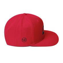 Georgia - Flat Brim Hat - Black Embroidery - GA - Many Hat Color Options Available