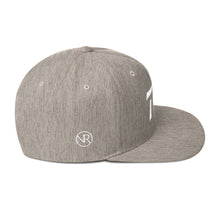 Texas - Flat Brim Hat - White Embroidery - TX - Many Hat Color Options Available