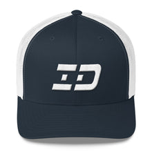 Idaho - Mesh Back Trucker Cap - White Embroidery - ID - Many Hat Color Options Available