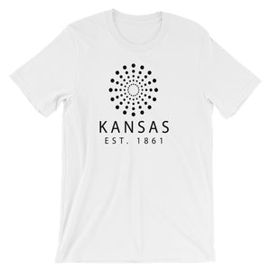 Kansas - Short-Sleeve Unisex T-Shirt - Established