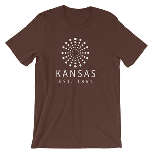 Kansas - Short-Sleeve Unisex T-Shirt - Established