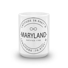 Maryland - Mug - Latitude & Longitude