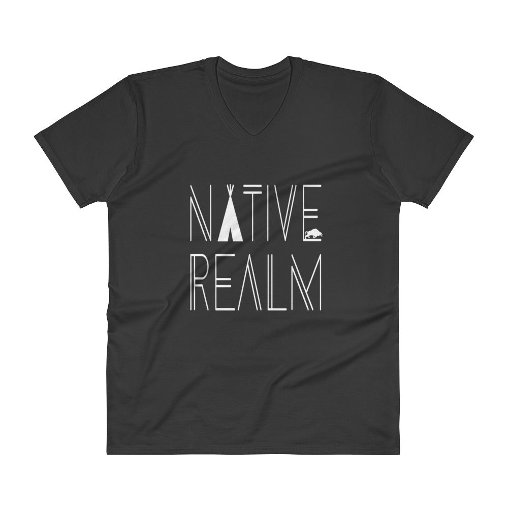 Native Realm - V-Neck T-Shirt - NR3