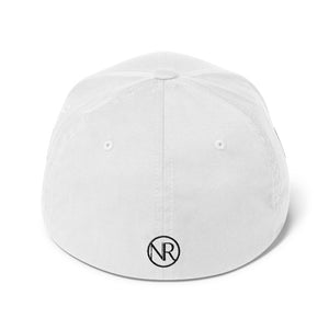 Nebraska - Structured Twill Cap - Black Embroidery - NE - Many Hat Color Options Available