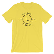 Illinois - Short-Sleeve Unisex T-Shirt - Reflections