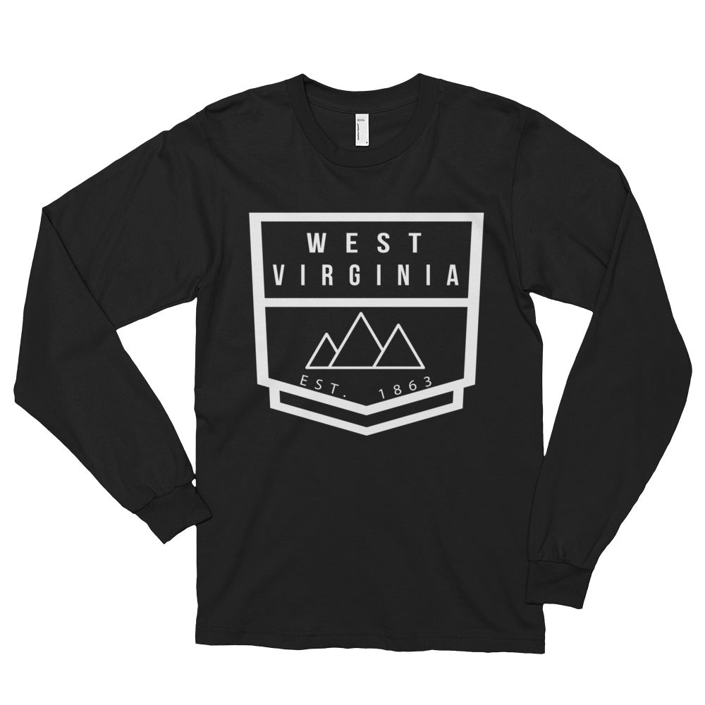 West Virginia - Long sleeve t-shirt (unisex) - Established