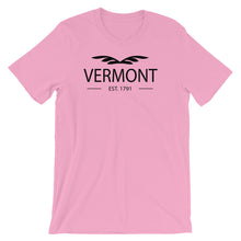 Vermont - Short-Sleeve Unisex T-Shirt - Established