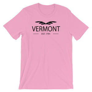 Vermont - Short-Sleeve Unisex T-Shirt - Established