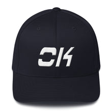 Oklahoma - Structured Twill Cap - White Embroidery - OK - Many Hat Color Options Available