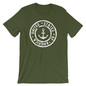 USA Designs - Short-Sleeve Unisex T-Shirt - Anchor