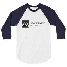 New Mexico - 3/4 Sleeve Raglan Shirt - Established
