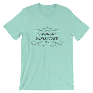 West Virginia - Morgantown WV - Short-Sleeve Unisex T-Shirt - "Authentic"