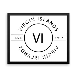 Virgin Islands - Framed Print - Reflections