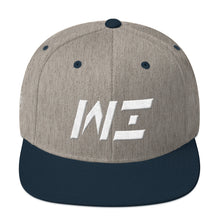 Wisconsin - Flat Brim Hat - White Embroidery - WI - Many Hat Color Options Available