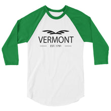 Vermont - 3/4 Sleeve Raglan Shirt - Established